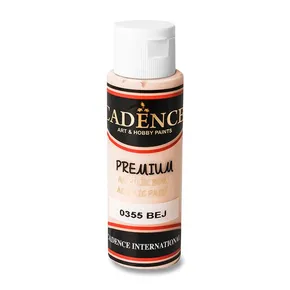 Cadence Premium Acrylfarben 70 ml, Beige